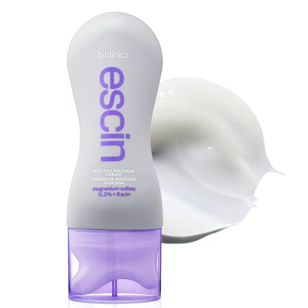 b.clinicx Magnesium+Escin Gua Sha Massage Cream 150mL